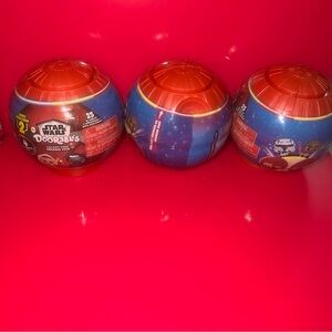 Lot of 3 Star Wars Doorables Galaxy Peek Series 2 Mystery Blind Surprise Figures